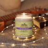 AromaScented Sea Salt Orchid Scented Soy Candle 9oz - Image 3
